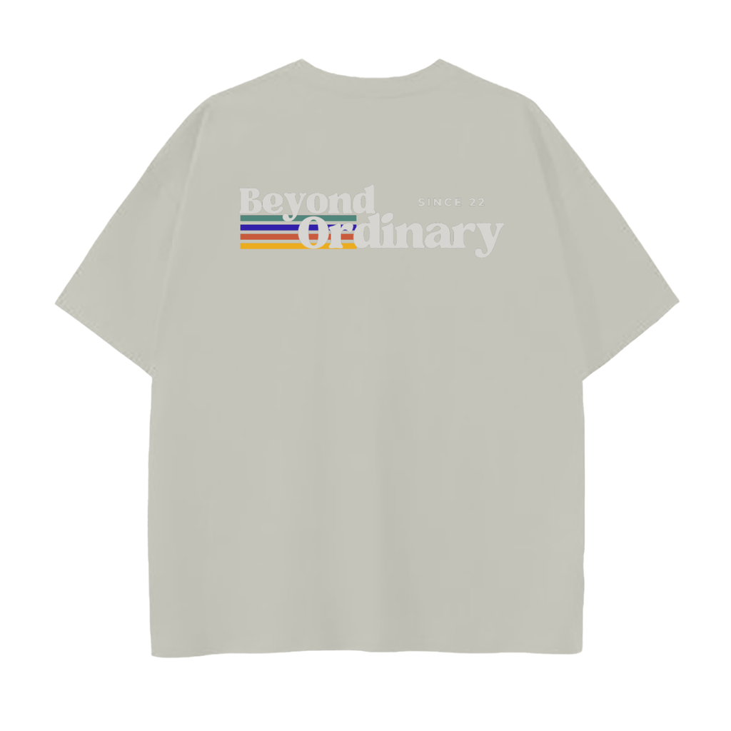 BEYOND ORDINARY Drop Shoulder Tee