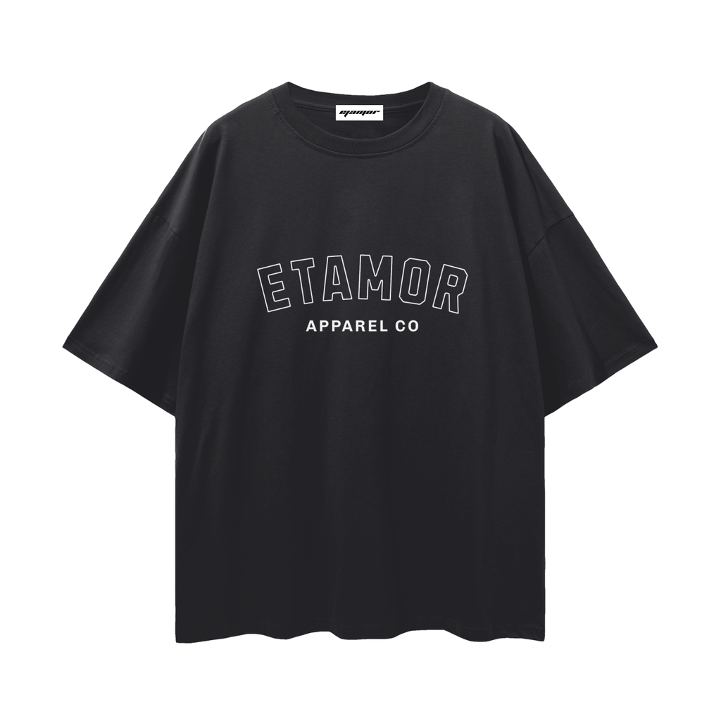 Tee,Oversize,Loose,Drop,Shoulder