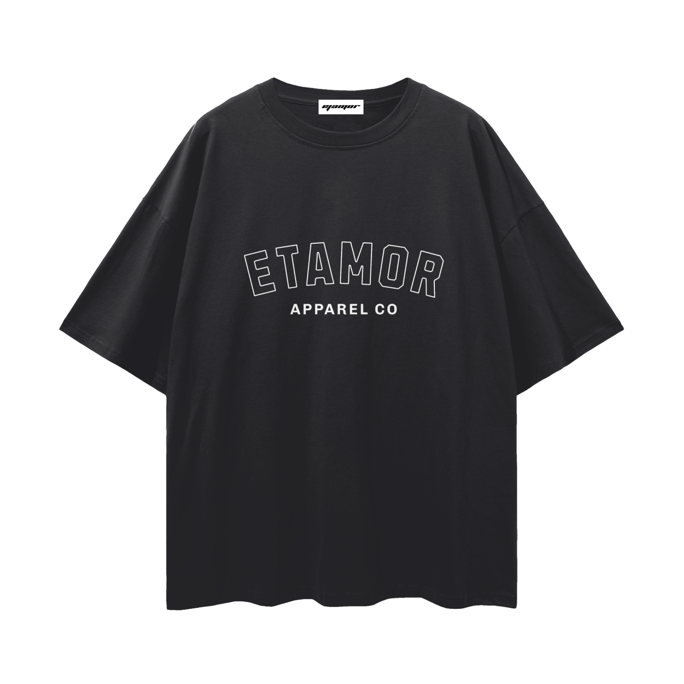 Tee,Oversize,Loose,Drop,Shoulder