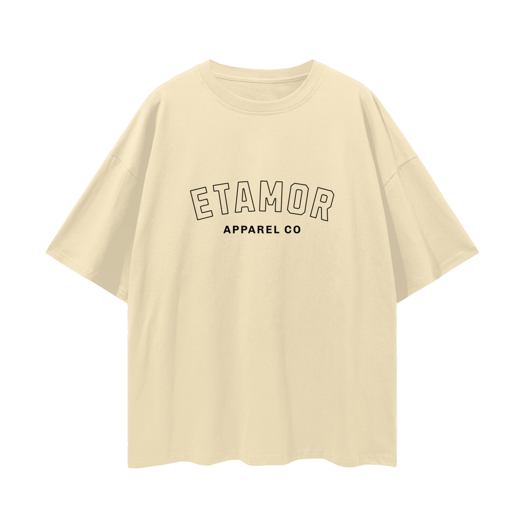 Oversized,Tee,Classic,Drop Shoulder