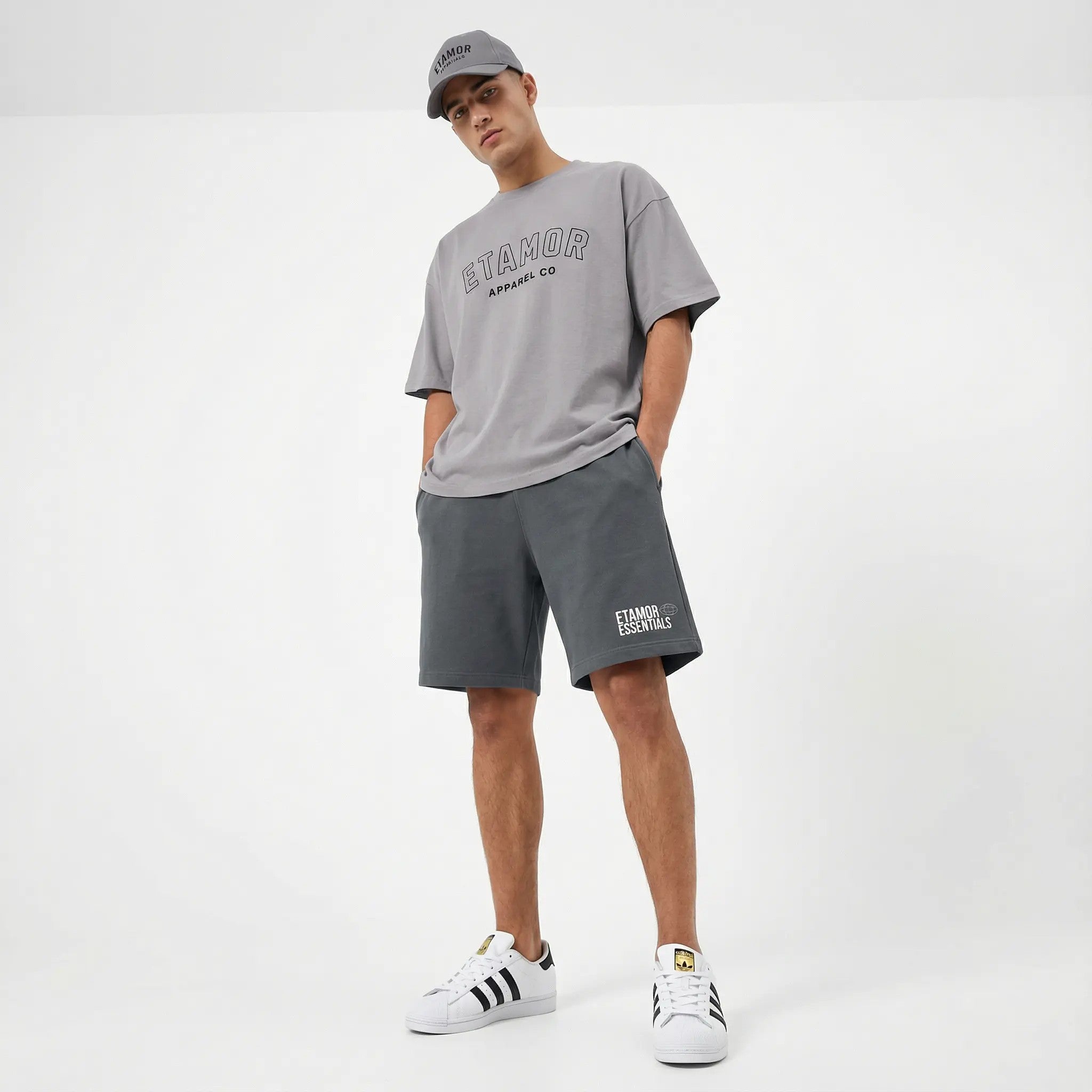 ETAMOR Classic Drop Shoulder Tee