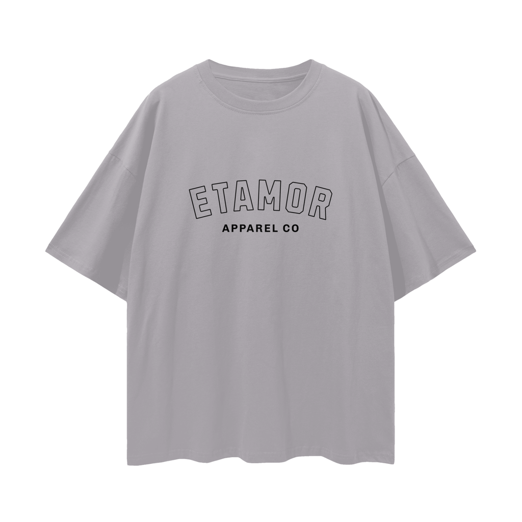 Oversized,Tee,Classic,Drop Shoulder