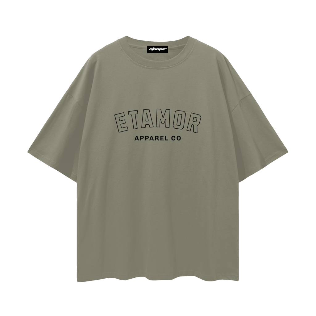 Oversized,Tee,Classic,Drop Shoulder