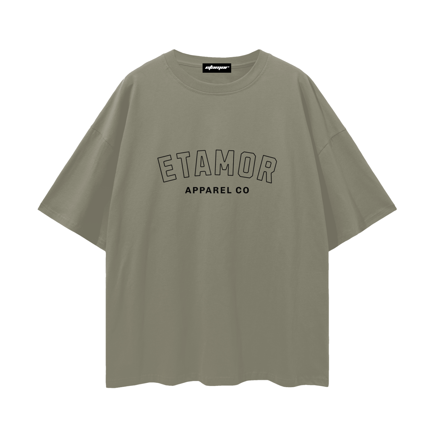 Oversized,Tee,Classic,Drop Shoulder