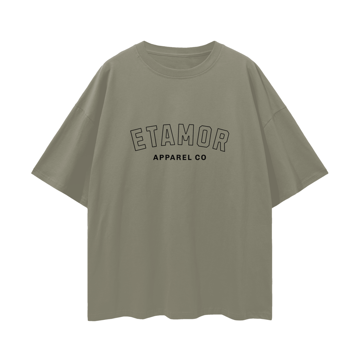 Oversized,Tee,Classic,Drop Shoulder