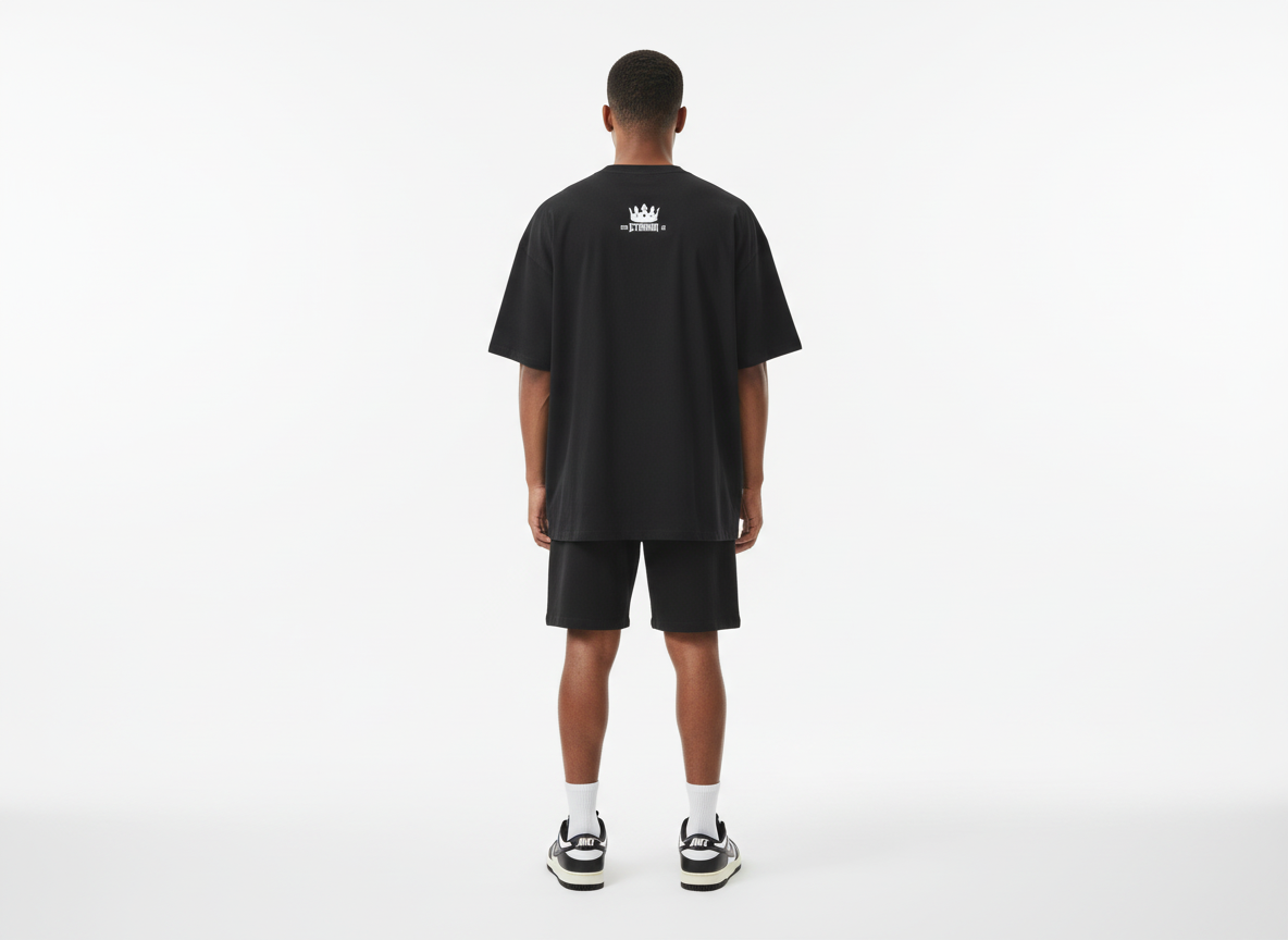 ETAMOR Loose Drop Shoulder Tee